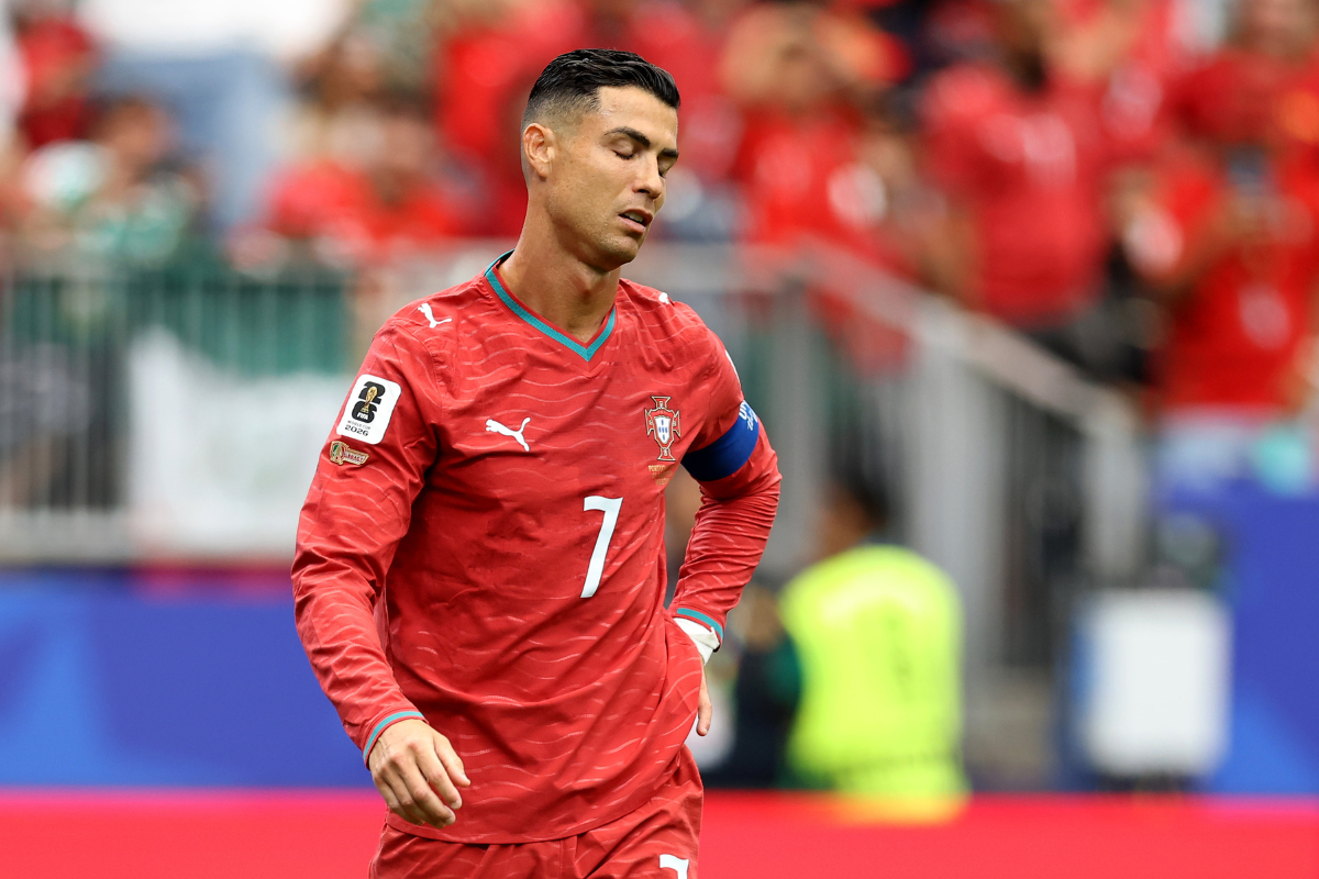 Cristiano Ronaldo durante el debut de Portugal ante la República Democrática del Congo en el Mundial 2026