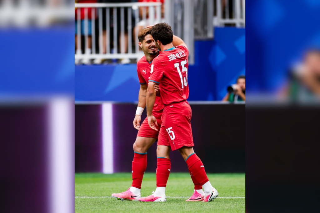 João Neves celebra con Portugal su gol de cabeza ante la República Democrática del Congo en el Mundial 2026